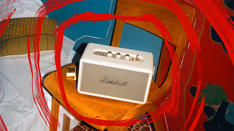 Marshall Kilburn III Cream - Bluetooth speaker - LDLC
